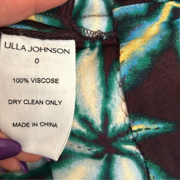 NWT Ulla Johnson Rosie Short Sleeve Top/Clementine Shorts Olivinite Coord Set 0 - Picture 7 of 12